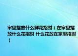家里摆放什么鲜花招财（在家里摆放什么花招财 什么花放在家里招财）