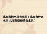 北海当地水果有哪些（北海有什么水果 北海有哪些特色水果）