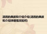 汤圆的典故和介绍介绍(汤圆的典故和介绍详细情况如何)