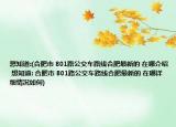 想知道:(合肥市 801路公交车路线合肥最新的 在哪介绍 想知道: 合肥市 801路公交车路线合肥最新的 在哪详细情况如何)