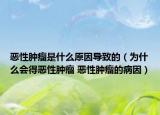 恶性肿瘤是什么原因导致的（为什么会得恶性肿瘤 恶性肿瘤的病因）
