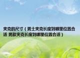 夹克的尺寸（男士夹克长度到哪里位置合适 男款夹克长度到哪里位置合适）