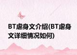 BT虐身文介绍(BT虐身文详细情况如何)