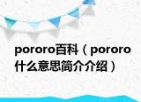 pororo百科（pororo什么意思简介介绍）