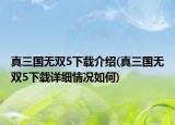 真三国无双5下载介绍(真三国无双5下载详细情况如何)