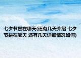 七夕节是在哪天(还有几天介绍 七夕节是在哪天 还有几天详细情况如何)