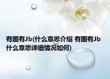 有图有Jb(什么意思介绍 有图有Jb 什么意思详细情况如何)