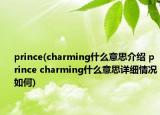 prince(charming什么意思介绍 prince charming什么意思详细情况如何)