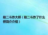 赵二斗炸大桥（赵二斗炸了什么桥简介介绍）