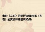 电影《左右》的赏析介绍(电影《左右》的赏析详细情况如何)