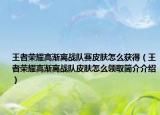 王者荣耀高渐离战队赛皮肤怎么获得（王者荣耀高渐离战队皮肤怎么领取简介介绍）