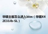 华硕主板怎么进入bios（华硕X42E33Jb-SL）