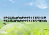 整脊医生谢庆良与白棋安哪个水平更高介绍(整脊医生谢庆良与白棋安哪个水平更高详细情况如何)