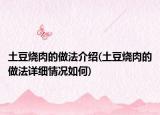 土豆烧肉的做法介绍(土豆烧肉的做法详细情况如何)