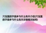 穴宝盖的字很多与什么有关介绍(穴宝盖的字很多与什么有关详细情况如何)