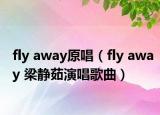 fly away原唱（fly away 梁静茹演唱歌曲）