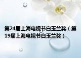 第24届上海电视节白玉兰奖（第19届上海电视节白玉兰奖）