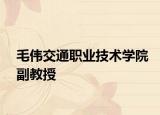 毛伟交通职业技术学院副教授