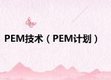 PEM技术（PEM计划）