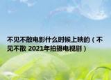 不见不散电影什么时候上映的（不见不散 2021年拍摄电视剧）