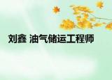 刘鑫 油气储运工程师