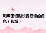 和坂田银时长得很像的角色（和坂）