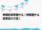 养膘的意思是什么（养膘是什么意思简介介绍）