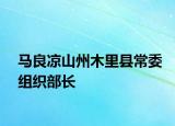 马良凉山州木里县常委组织部长