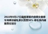 2022年8月17日最新更新内容两女童停车场乘凉被轧家长担责50% 停车场内碰擦责任划分