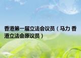 香港第一届立法会议员（马力 香港立法会原议员）