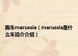 跑车marussia（marussia是什么车简介介绍）