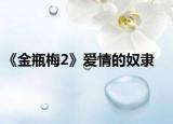 《金瓶梅2》爱情的奴隶