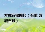方城石猴图片（石雕 方城石猴）