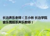 长治声乐老师（王小林 长治学院音乐舞蹈系声乐教师）