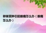 卵巢囊肿引起腹痛怎么办（腹痛怎么办）