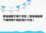 青海湖属于哪个市区（青海湖是哪个城市哪个地区简介介绍）