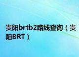 贵阳brtb2路线查询（贵阳BRT）