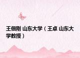 王佃刚 山东大学（王卓 山东大学教授）