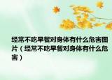 经常不吃早餐对身体有什么危害图片（经常不吃早餐对身体有什么危害）