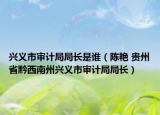 兴义市审计局局长是谁（陈艳 贵州省黔西南州兴义市审计局局长）