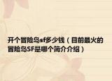 开个冒险岛sf多少钱（目前最火的冒险岛SF是哪个简介介绍）