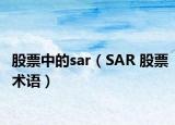股票中的sar（SAR 股票术语）