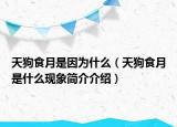 天狗食月是因为什么（天狗食月是什么现象简介介绍）