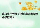 嘉兴小学老师（李树 嘉兴市实验小学教师）