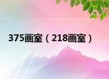 375画室（218画室）