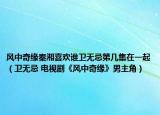 风中奇缘秦湘喜欢谁卫无忌第几集在一起（卫无忌 电视剧《风中奇缘》男主角）