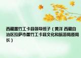 西藏墨竹工卡县领导班子（黄洋 西藏自治区拉萨市墨竹工卡县文化和旅游局原局长）