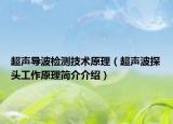 超声导波检测技术原理（超声波探头工作原理简介介绍）