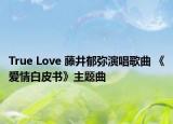 True Love 藤井郁弥演唱歌曲 《爱情白皮书》主题曲