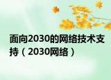 面向2030的网络技术支持（2030网络）